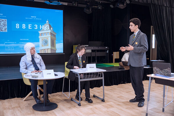 模拟法庭,南通惠立学校